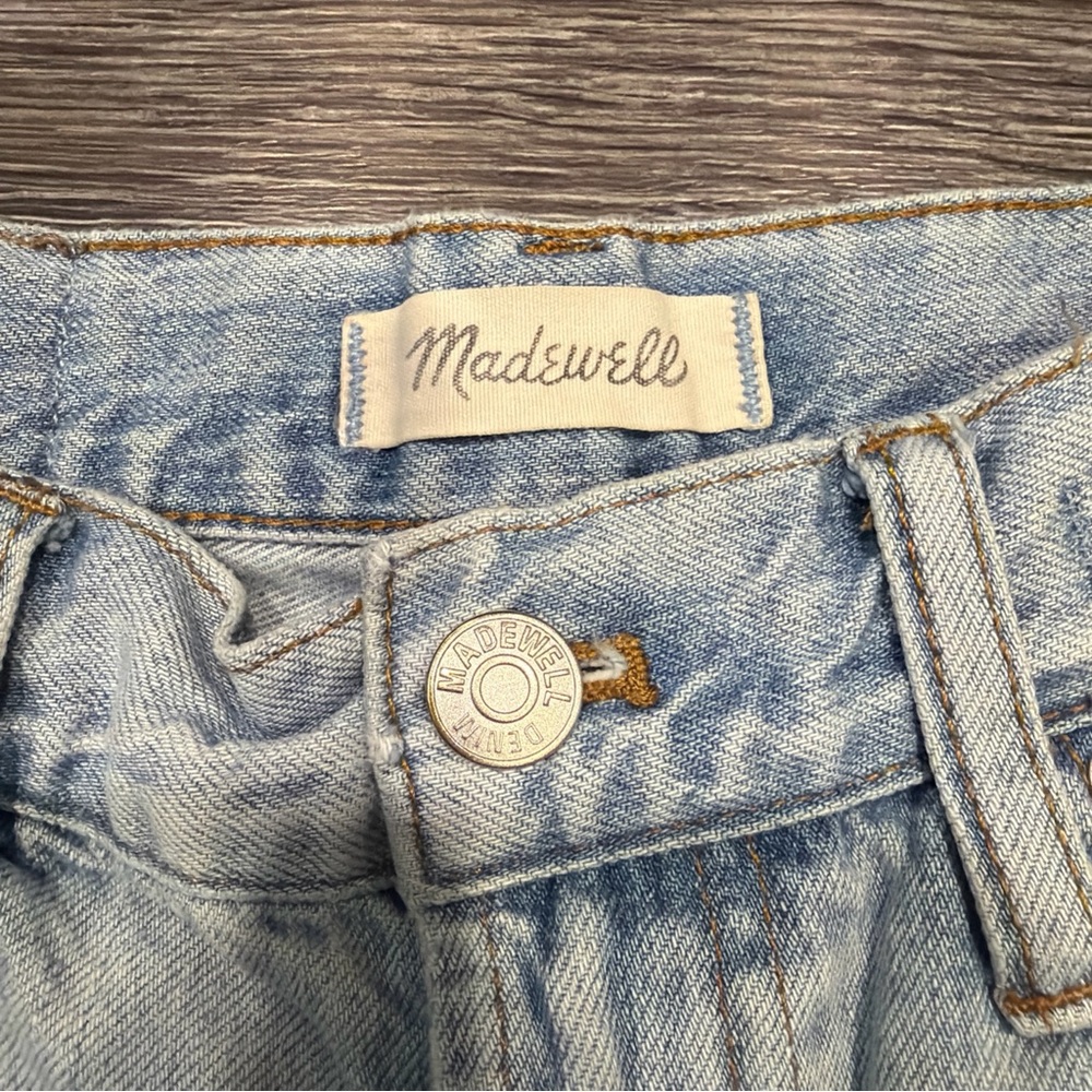 Madewell The Perfect Vintage Jean Straight Light Blue Women’s 25 - Picture 3 of 7